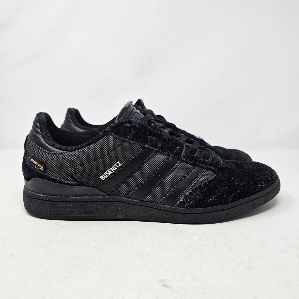 Adidas Busenitz CORDURA Shoes Mens Size 13.5 Black Suede Skate Sneakers DB3125 - Picture 5 of 14